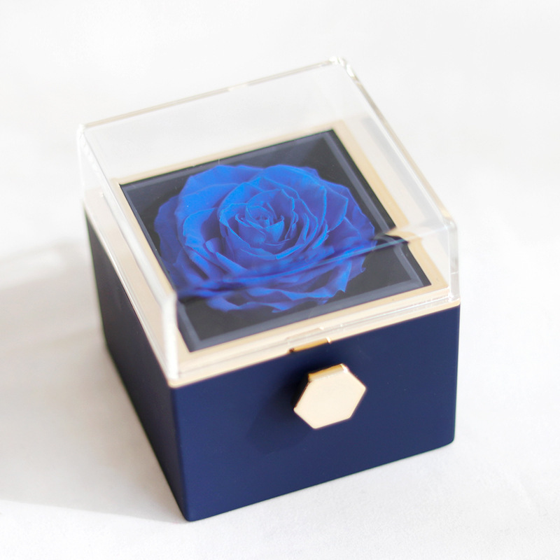 Blue Eternal Flower Rose with  - Women'S Day Fashion Show recensie en prijs