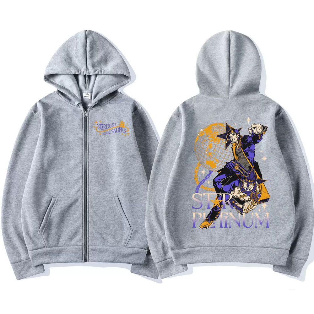 Anime Jojo Bizarre Adventure Z - Women'S Fashion Zip Up Hoodies recensie en prijs