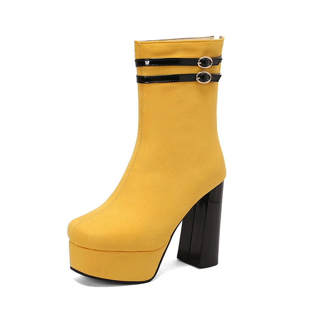 Ankle Boots Women Fashion Sued - Women'S Fashion Riding Boots recensie en prijs