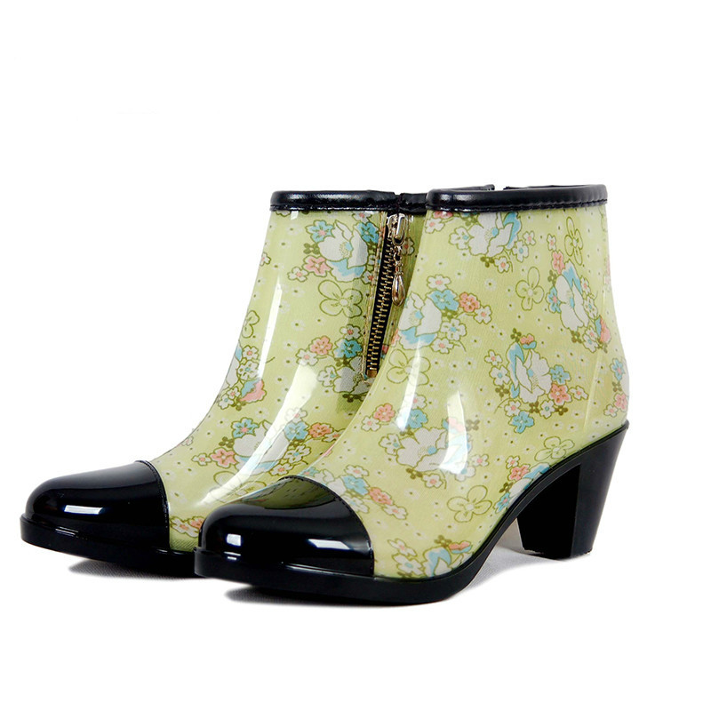 Side Zipper Fashion Rain Boots - Women'S Fashion Gumboots recensie en prijs
