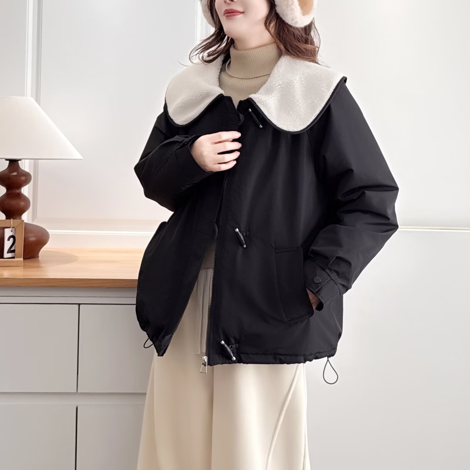 XXXXL Fashion Plus Size Women' - Women'S Fashion Parka recensie en prijs