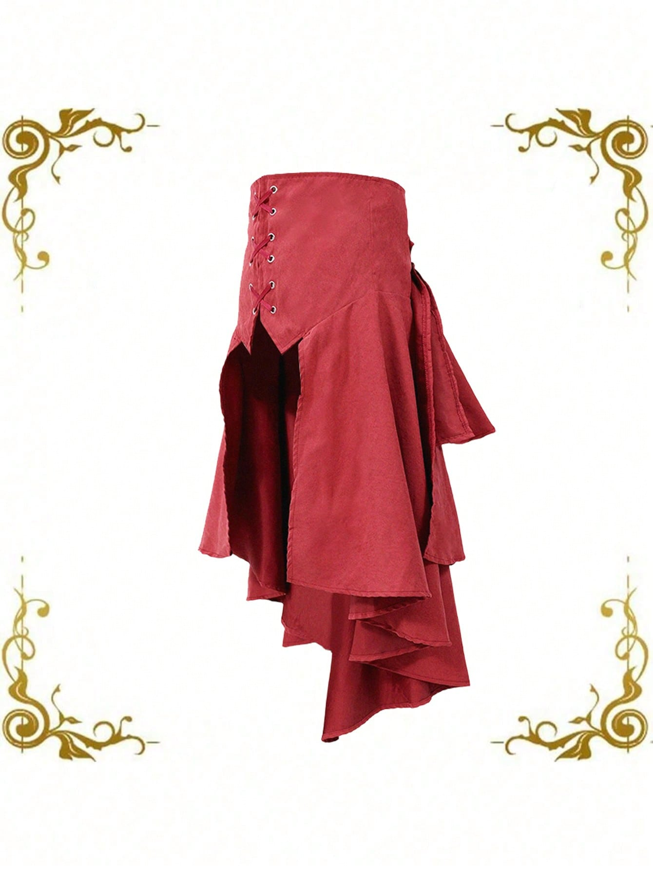 Women Gothic Steampunk Pirate  - Belted Shirt Dress recensie en prijs