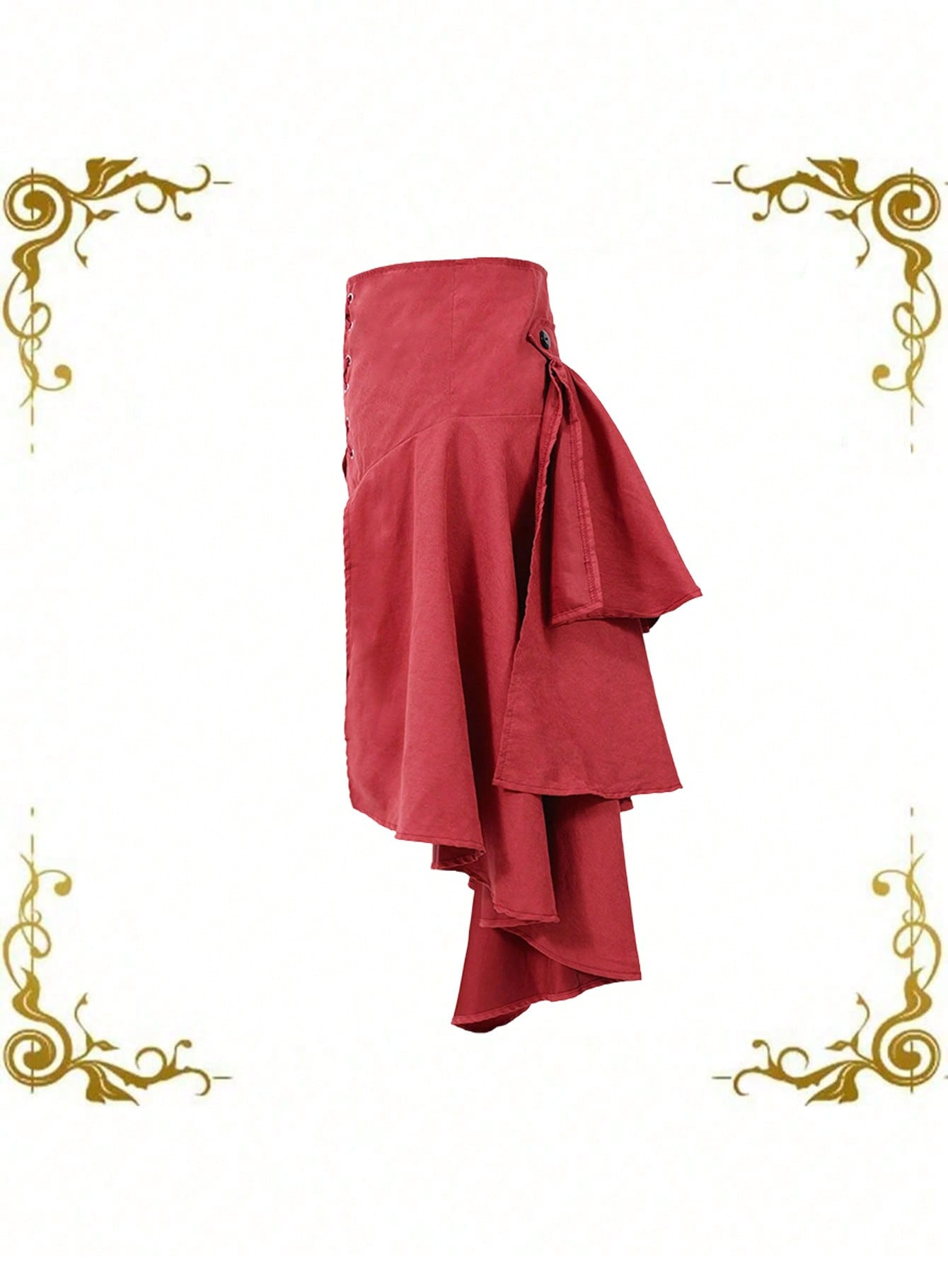 Women Gothic Steampunk Pirate  - Belted Shirt Dress recensie en prijs