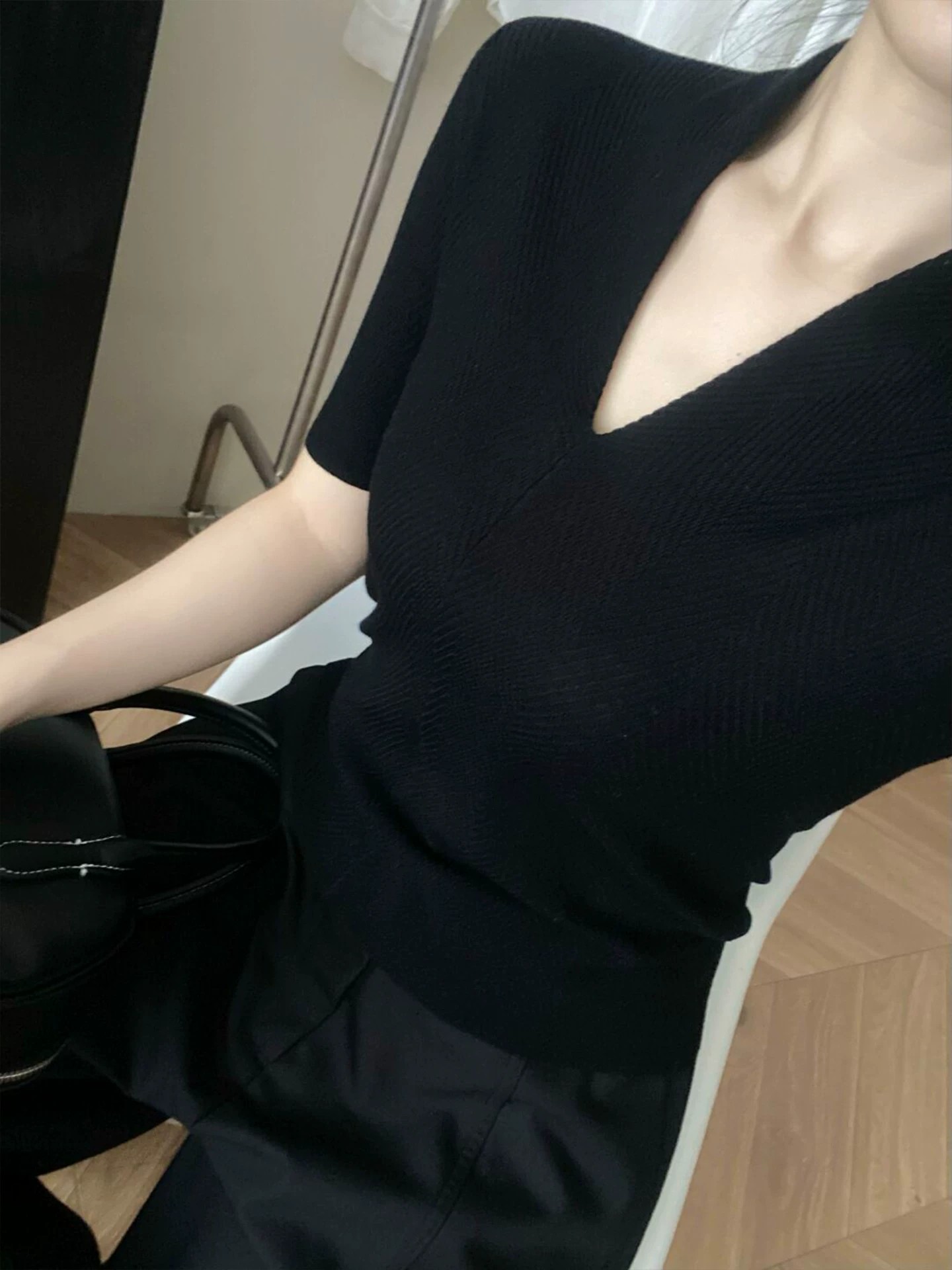 Light Luxury High-End White V- - Women'S Fashion For 2026 recensie en prijs