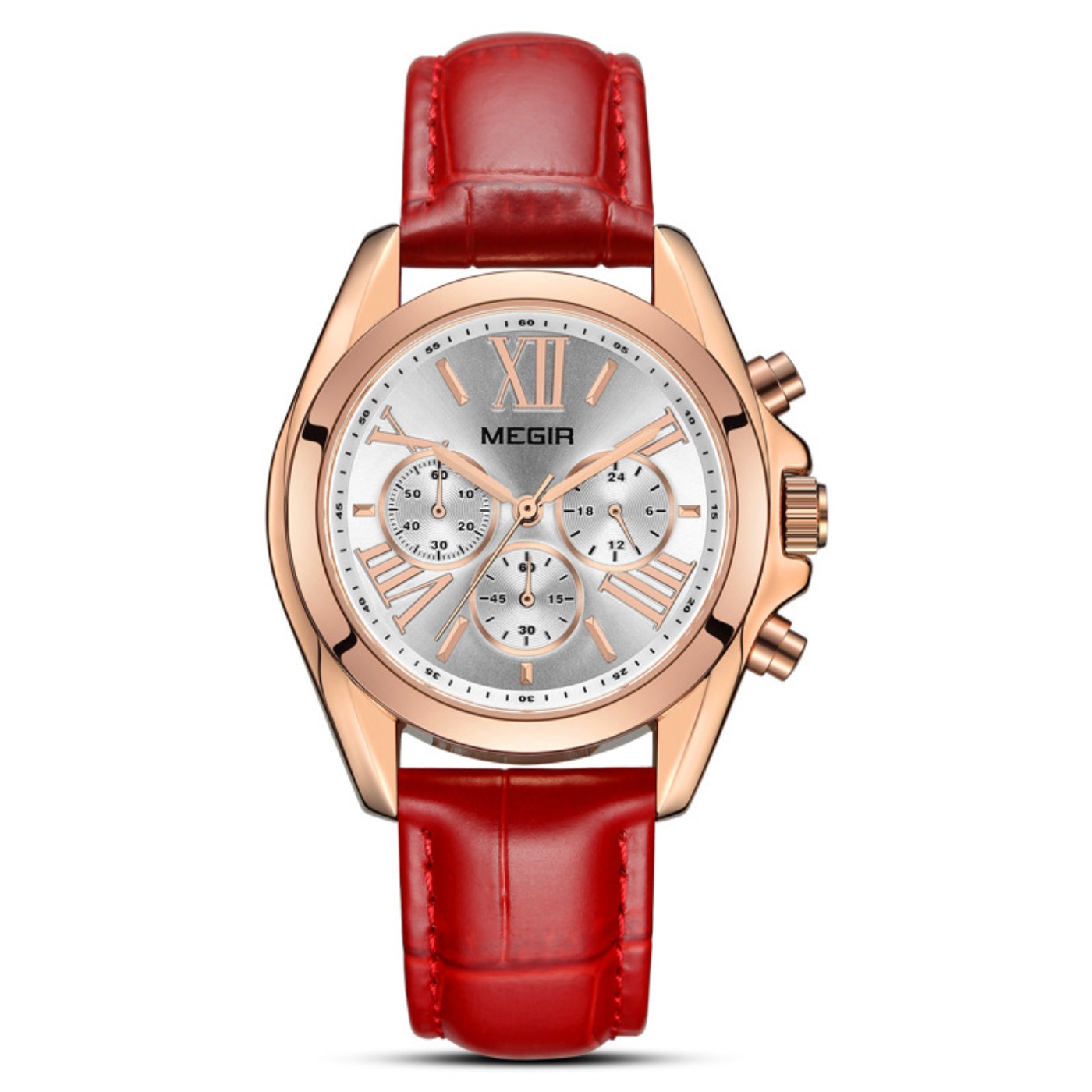 MEGIR New Luxury Leather Watch - Women'S Fashion Brands recensie en prijs