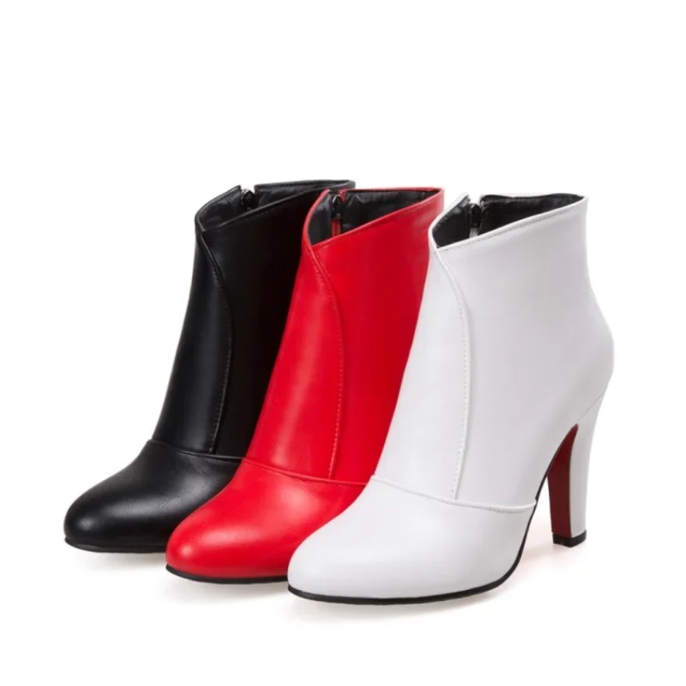 Botas De Mujer Round Toe Ankle - Women'S Fashion Riding Boots recensie en prijs
