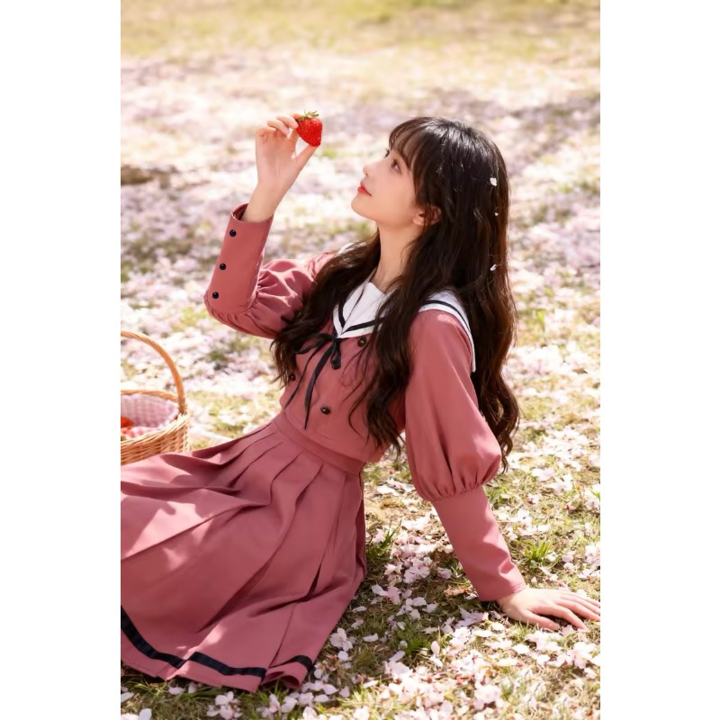 Anime The Fragrant Flower Bloo - Belted Shirt Dress recensie en prijs