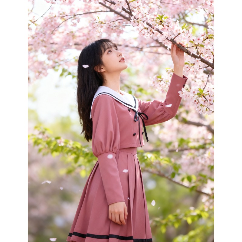Anime The Fragrant Flower Bloo - Belted Shirt Dress recensie en prijs