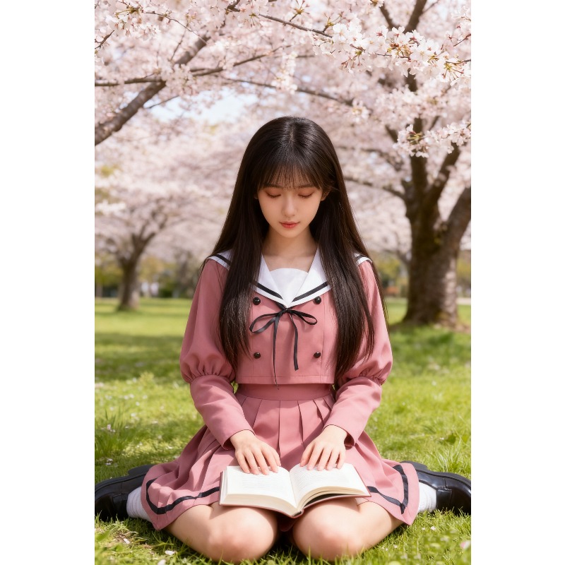 Anime The Fragrant Flower Bloo - Belted Shirt Dress recensie en prijs