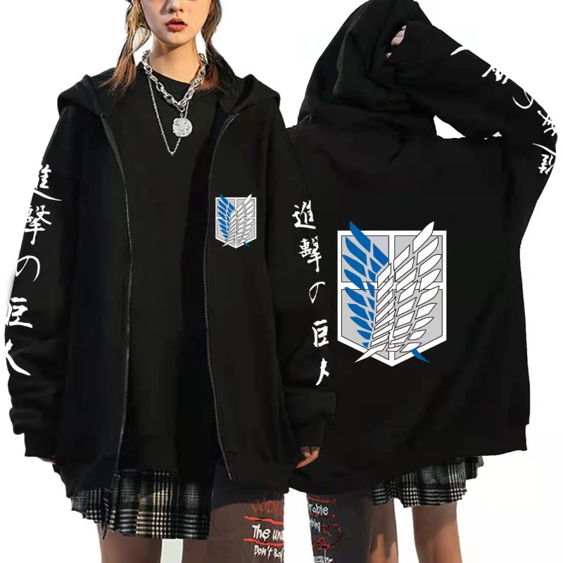 Anime Zipper Hoodie Sports Coa - Women'S Fashion Zip Up Hoodies recensie en prijs