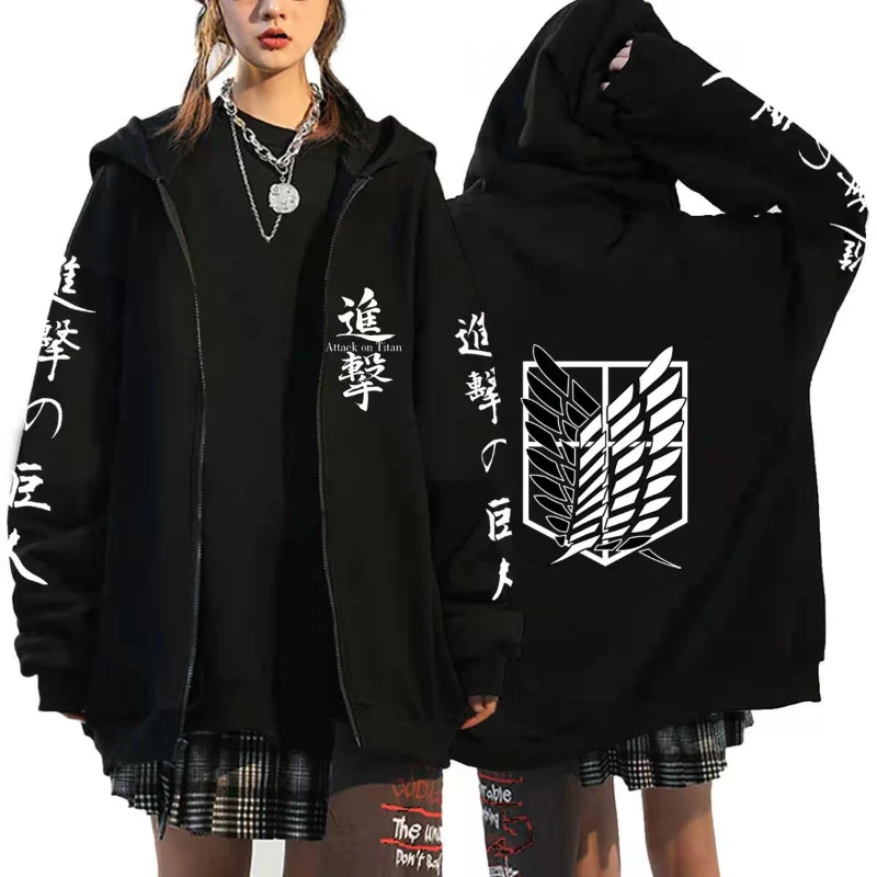 Anime Zipper Hoodie Sports Coa - Women'S Fashion Zip Up Hoodies recensie en prijs