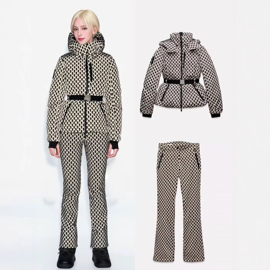 Winter Two Piece Skiing Set Ho - Women'S Fashion Parka recensie en prijs