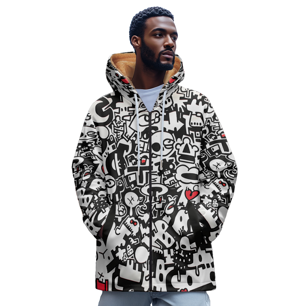Luxury Flower 3D Printed Patte - Women'S Fashion Zip Up Hoodies recensie en prijs