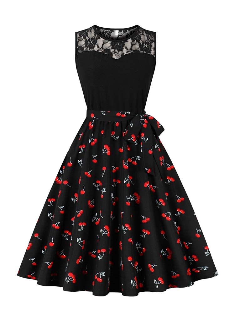 Elegant High Waist Sleeveless  - Women'S Fashion Of The 50S recensie en prijs