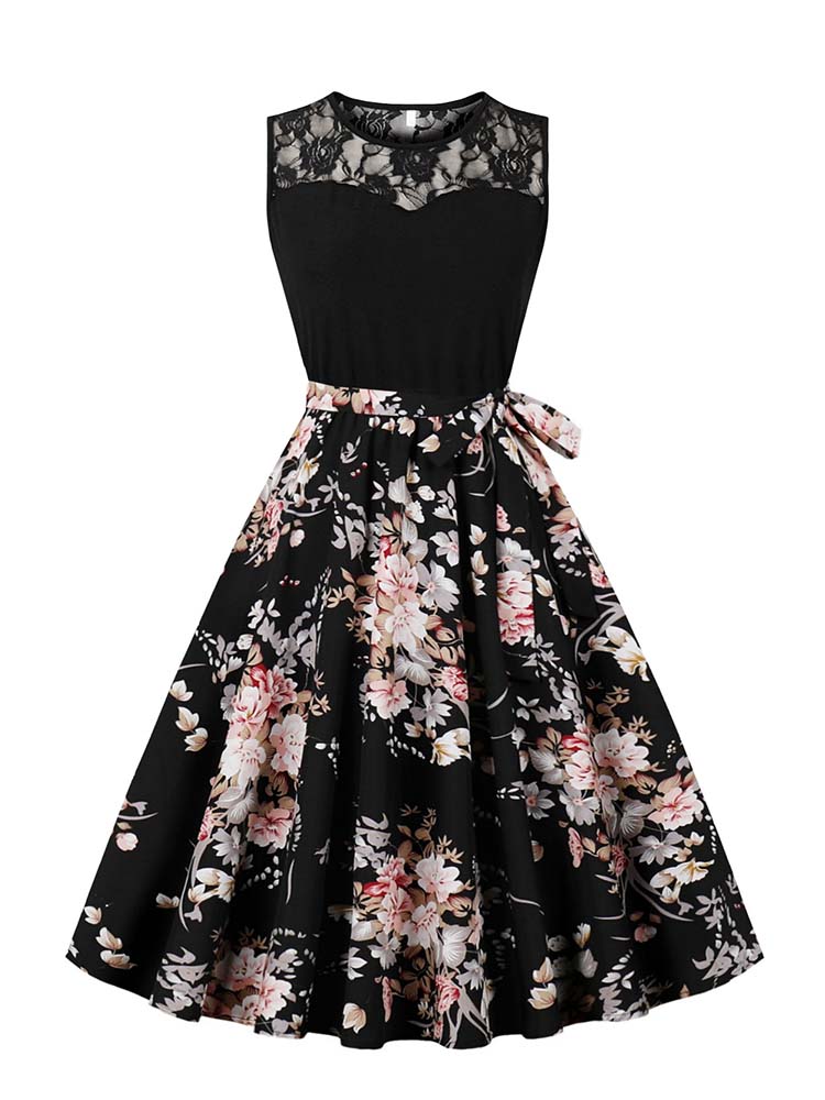 Elegant High Waist Sleeveless  - Women'S Fashion Of The 50S recensie en prijs