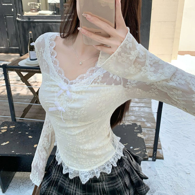 Women Long Sleeved T-shirt V-n - Women Fashion Styles recensie en prijs