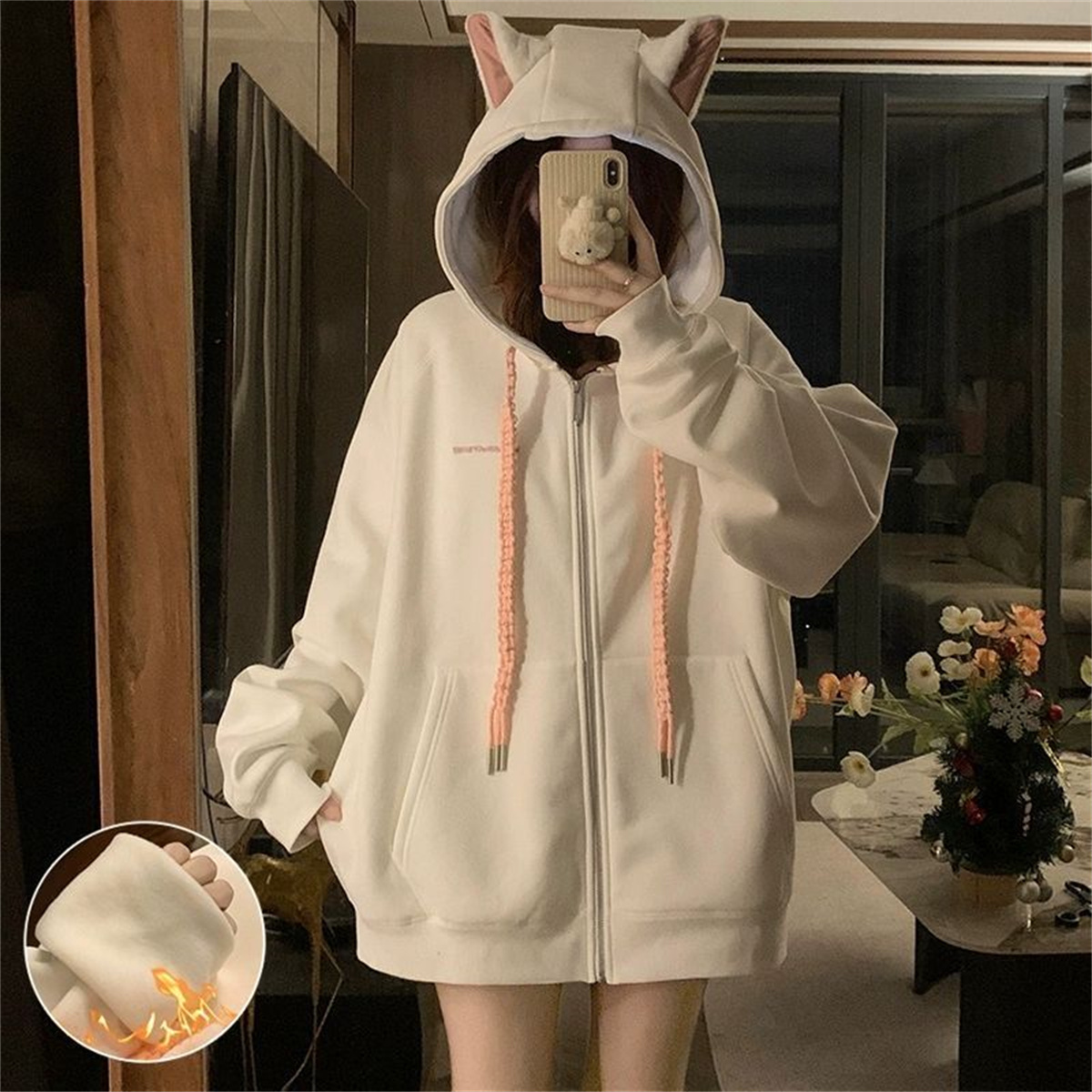 2025 Cute Girls Spring And Aut - Women'S Fashion Zip Up Hoodies recensie en prijs