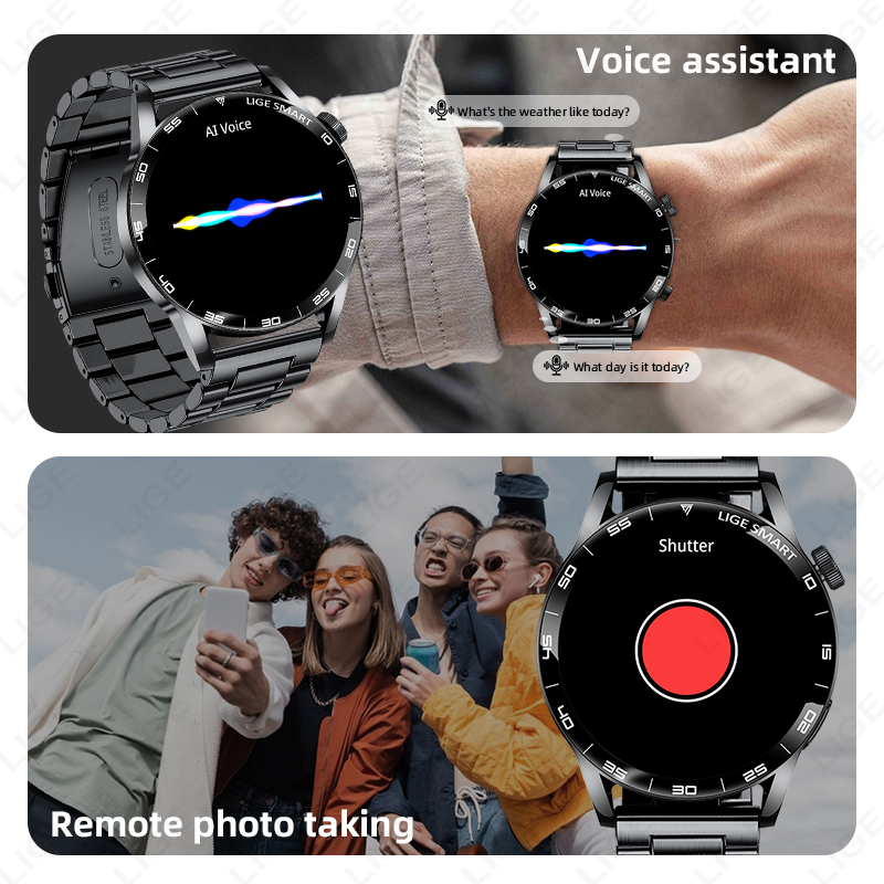 LIGE Men Fashion Smart Watch S - Women Fashion Week 2026 recensie en prijs
