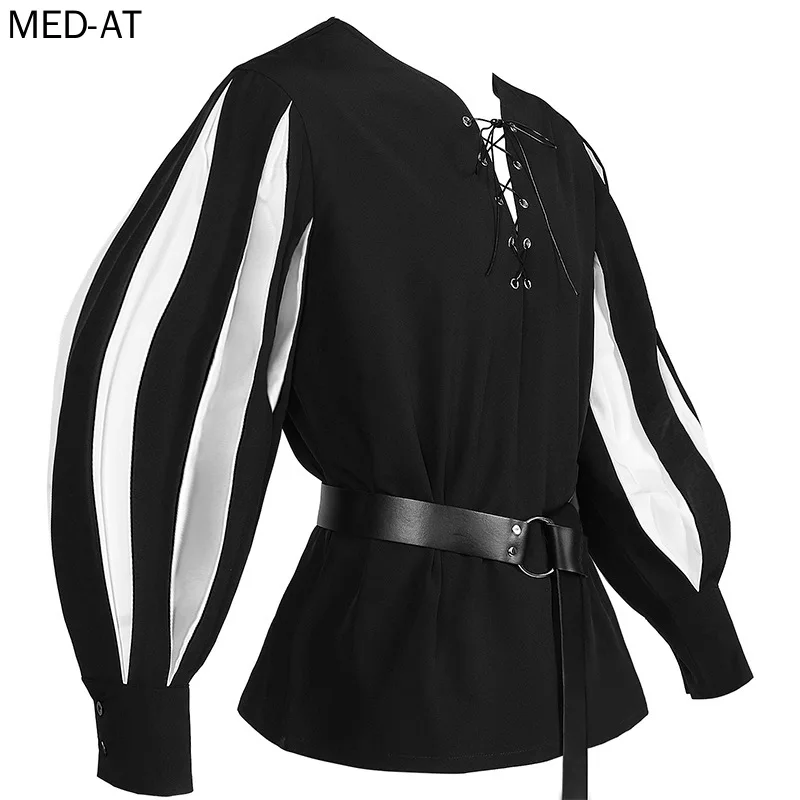 Men's Medieval Cosplay Hallowe - Belted Shirt Dress recensie en prijs