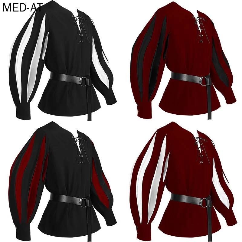Men's Medieval Cosplay Hallowe - Belted Shirt Dress recensie en prijs