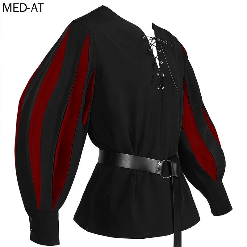 Men's Medieval Cosplay Hallowe - Belted Shirt Dress recensie en prijs