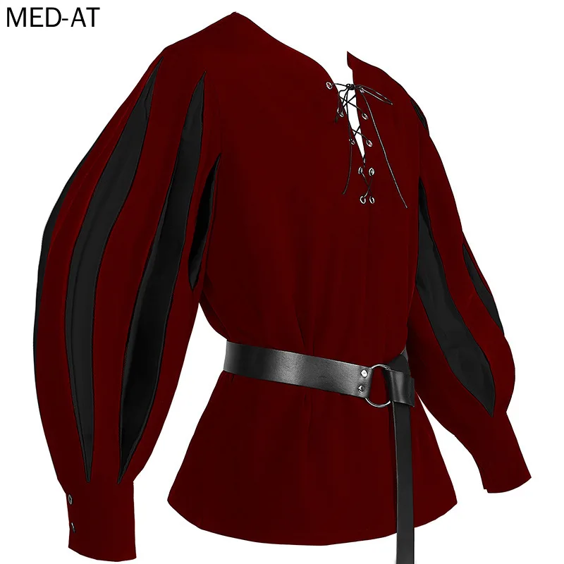 Men's Medieval Cosplay Hallowe - Belted Shirt Dress recensie en prijs