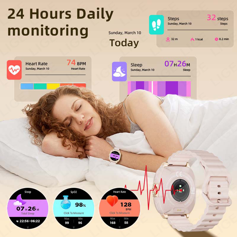LIGE 2 In 1 TWS Headset Smart  - Women Fashion Week 2026 recensie en prijs