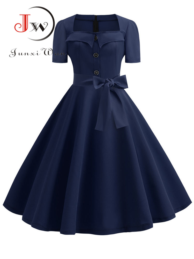 Women Vintage Dress Summer 50s - Women'S Fashion Of The 50S recensie en prijs