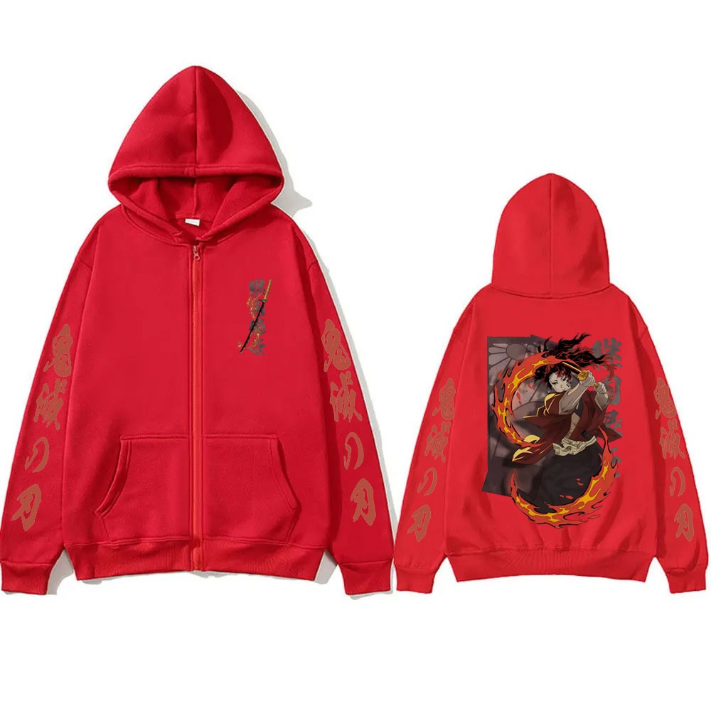 New Demon Slayer Tsugikuni Yor - Women'S Fashion Zip Up Hoodies recensie en prijs