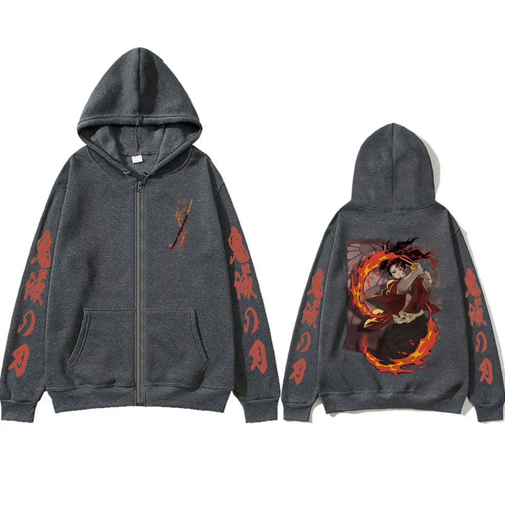New Demon Slayer Tsugikuni Yor - Women'S Fashion Zip Up Hoodies recensie en prijs