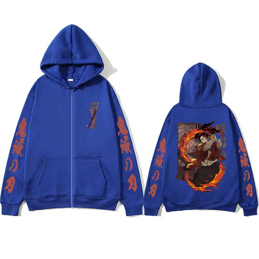 New Demon Slayer Tsugikuni Yor - Women'S Fashion Zip Up Hoodies recensie en prijs