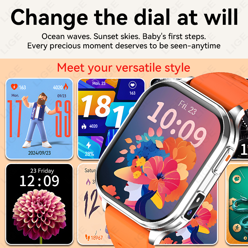 LIGE 2026 Camera Smart Watch M - Women Fashion Week 2026 recensie en prijs