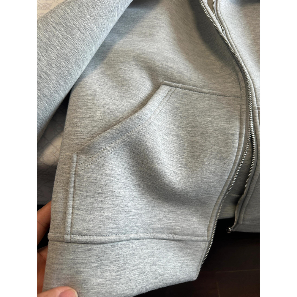 Women's Grey Hooded Coat Solid - Women'S Fashion Zip Up Hoodies recensie en prijs
