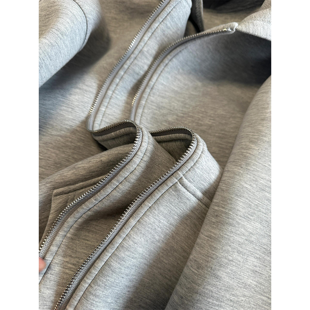 Women's Grey Hooded Coat Solid - Women'S Fashion Zip Up Hoodies recensie en prijs