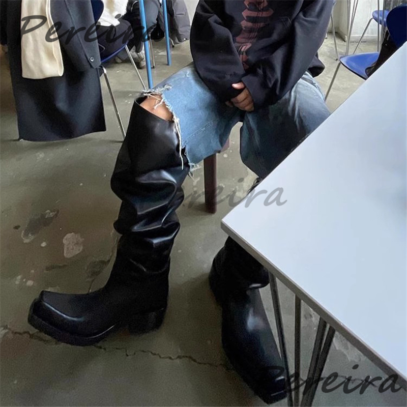 Thick Soled Over The Knee Boot - Women'S Fashion Riding Boots recensie en prijs