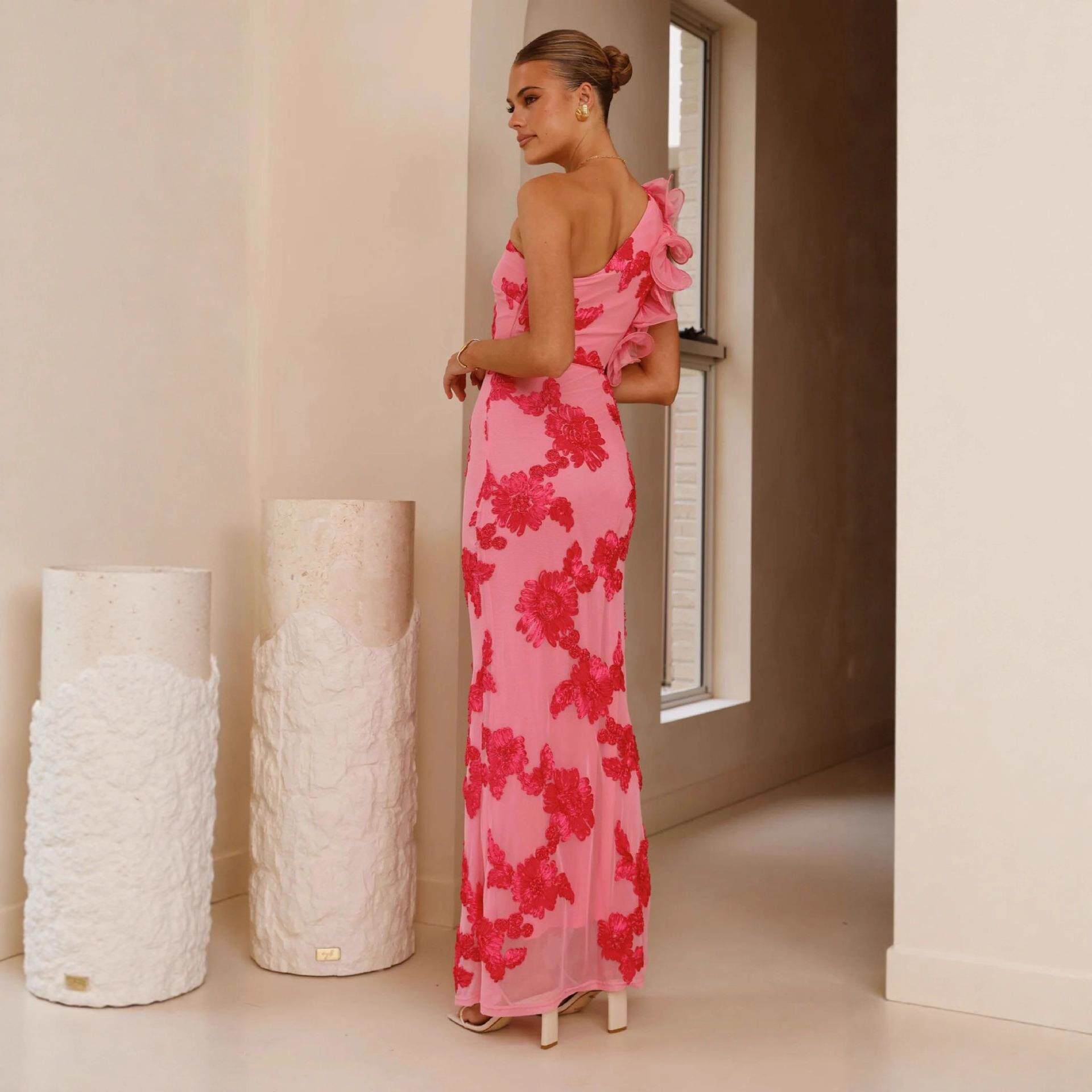 Sexy Strapless Bodycon Dress w - Floral Summer Dress recensie en prijs