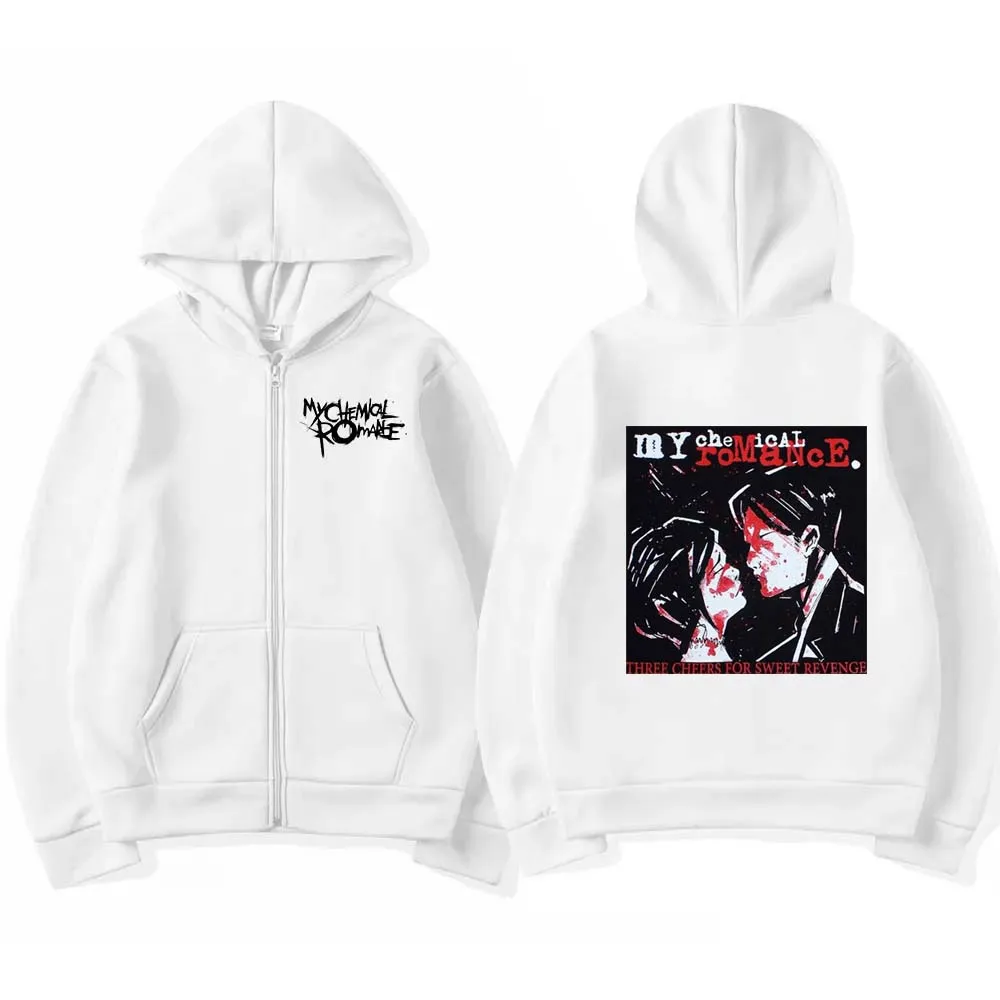 Rock Band My Chemical Romance  - Women'S Fashion Zip Up Hoodies recensie en prijs
