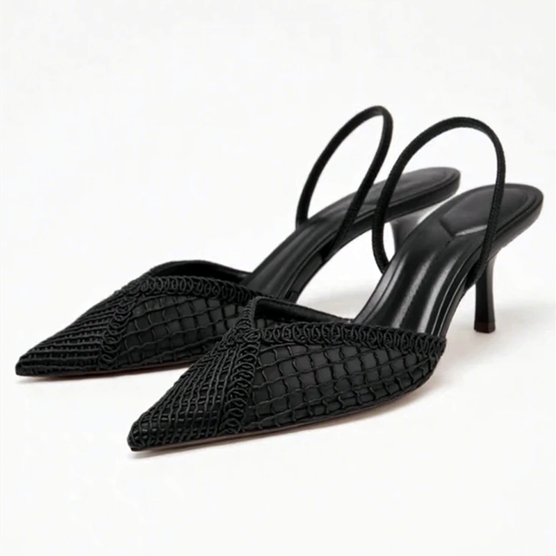 Mesh Woven Heeled Sandals Wome - Women'S Fashion Brands recensie en prijs