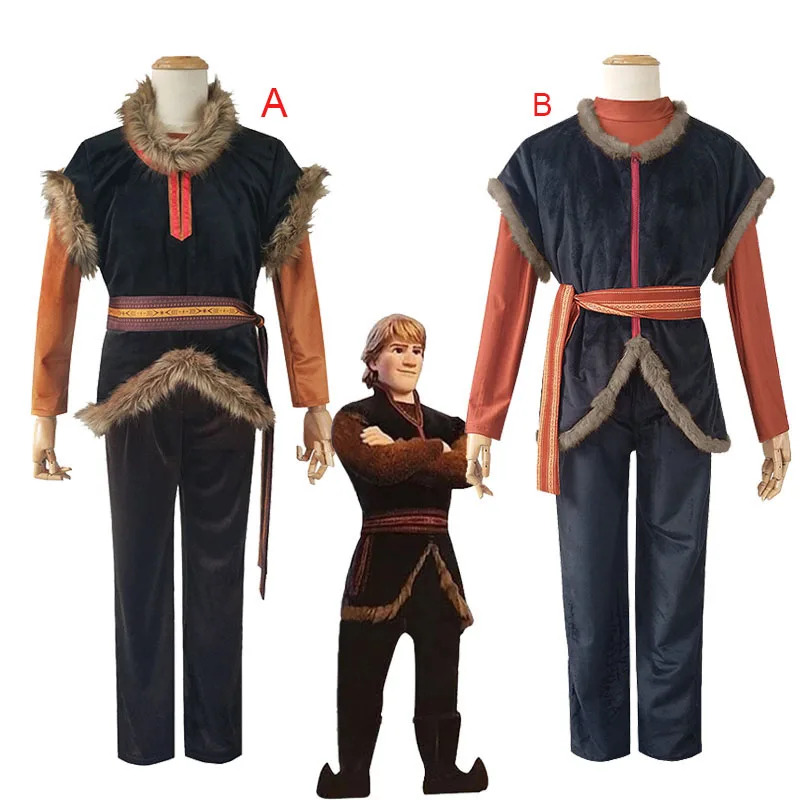Frozen Cosplay Costumes Kristo - Belted Shirt Dress recensie en prijs