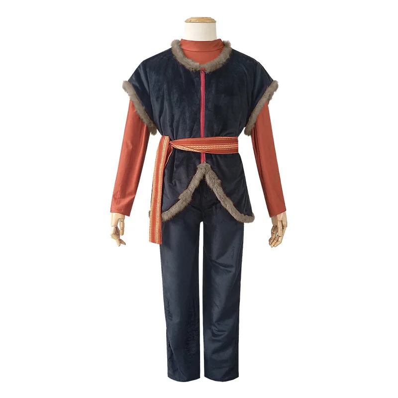 Frozen Cosplay Costumes Kristo - Belted Shirt Dress recensie en prijs