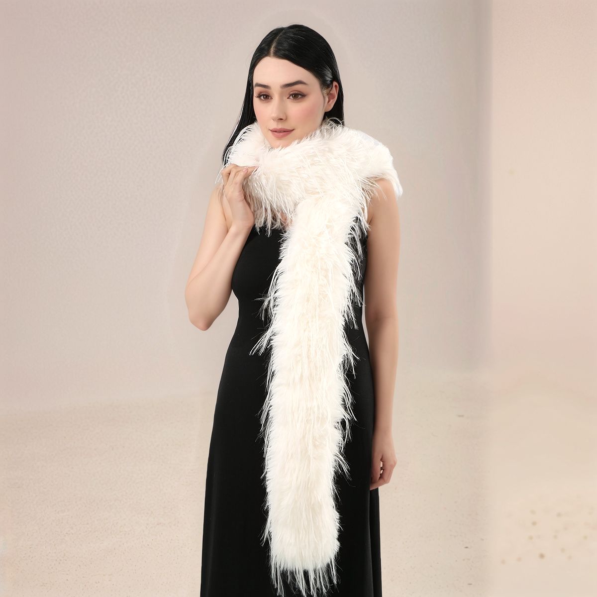 Women Faux Rabbit Fur Long Sca - Women'S Fashion Parka recensie en prijs