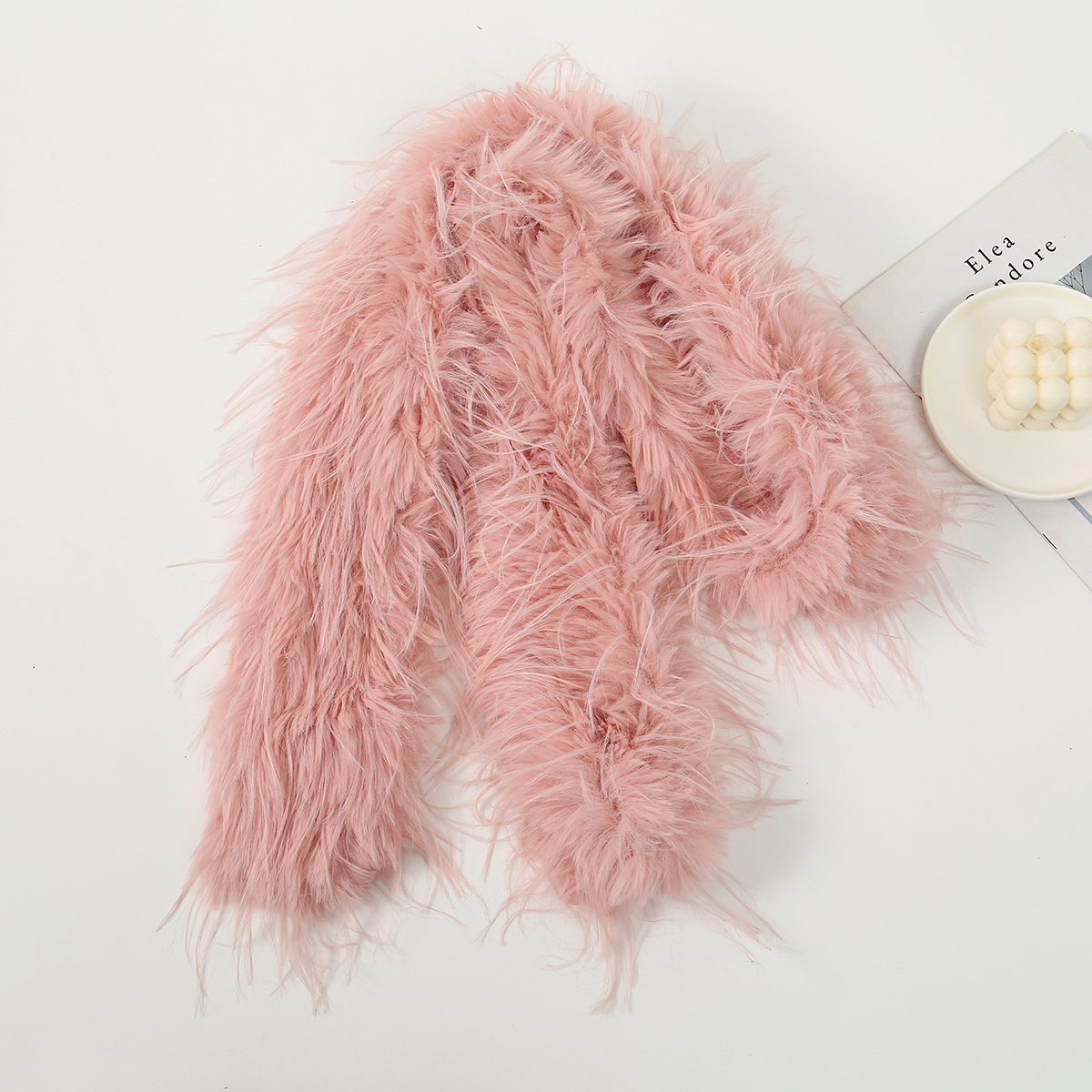Women Faux Rabbit Fur Long Sca - Women'S Fashion Parka recensie en prijs