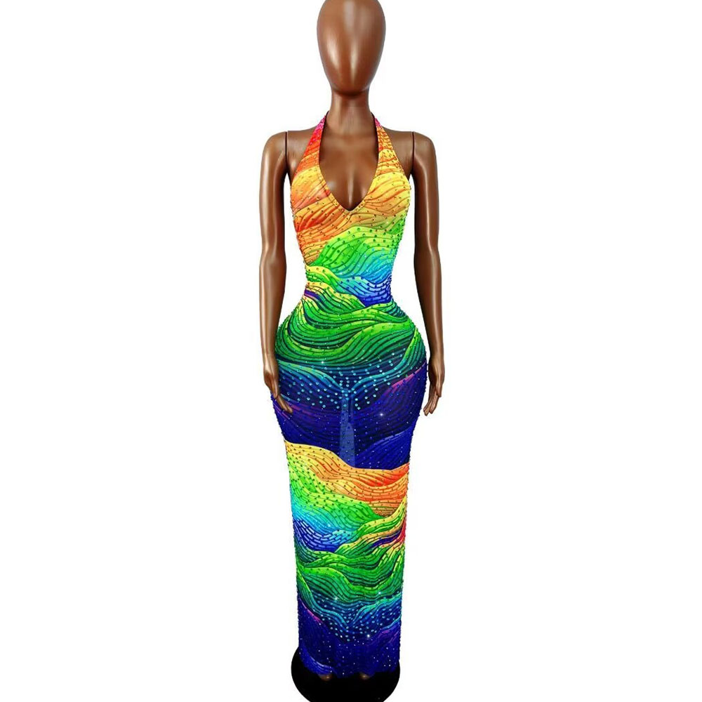 Irregular Line Pattern Designe - Women Fashion Designer Dresses Photos recensie en prijs